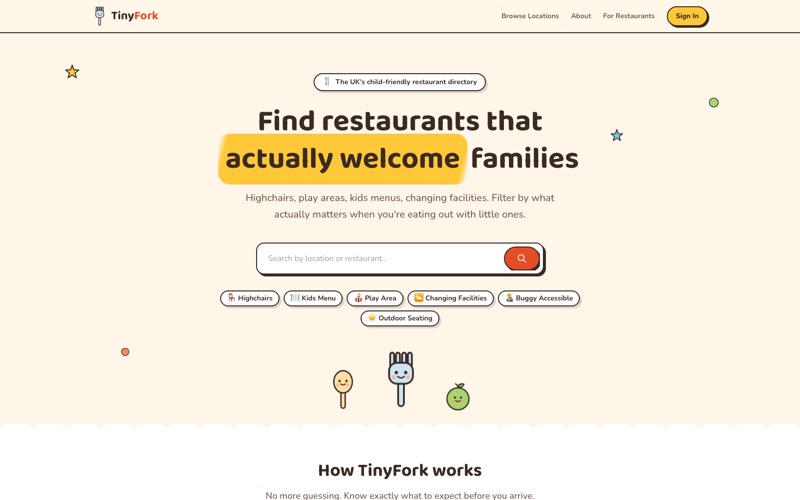 Screenshot of TinyFork